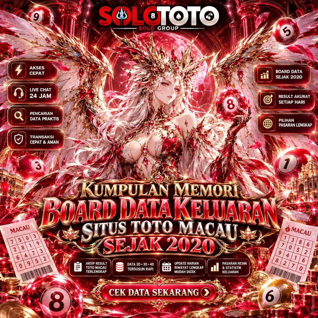 SOLOTOTO: Kumpulan Memori Board Data Keluaran Situs Toto Macau Sejak 2020